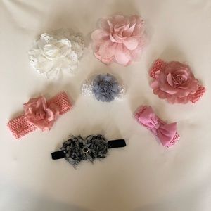 Bundle of Infant Headpieces